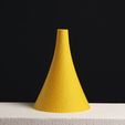 pylon-vase-with-stone-texture-slimprint-3d-model.jpg Pylon Vase 3D model with stone texture (vase mode) | Slimprint