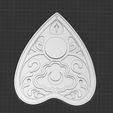 planchette.PNG2.jpg Planchette mold 2  (for silicone)
