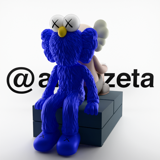 user_ee725b4d 　KAWS PARTNERS KAWS Partners Vinyl Figure Grey - US