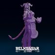 11.jpg Girl Tiefling Succubus Conjurin 2 version and Nude 3D print model