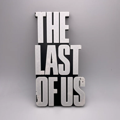 LOGOTIPO/SIGNO 3D MULTICOLOR - The Last of Us (2 Versiones)