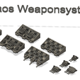 Chaos Weaponsystems Chaos Cruiser (wide) SUPPORTED (BFG)