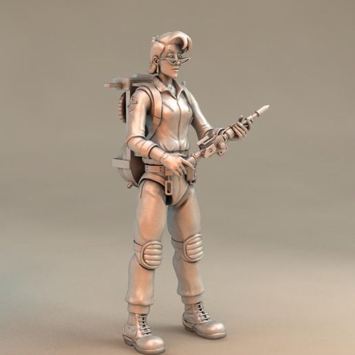 Janine articulada 10 pulgadas versión caricatura con traje y equipo