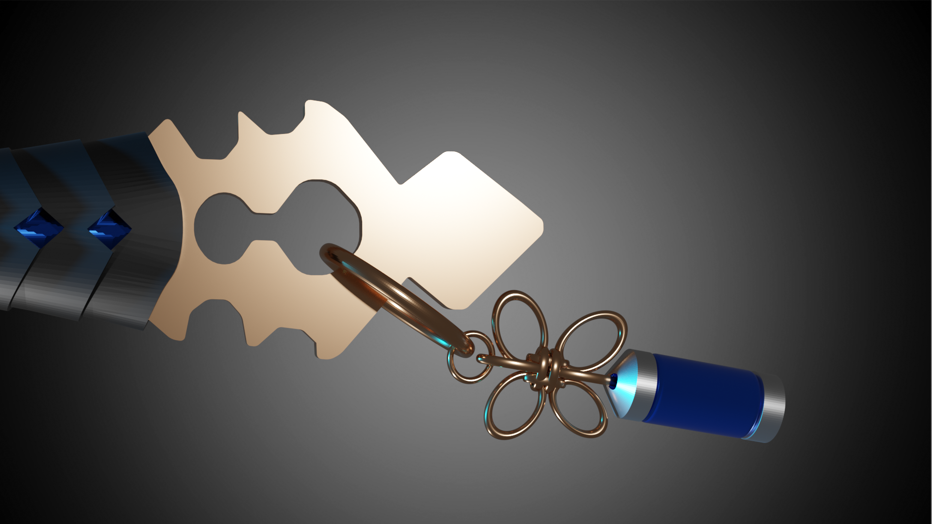 3D file Blade and Soul Twilight's Edge sword・3D printable model to