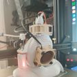 Ender 3, 3 V2, 3 pro, 3 max, двойной 40-мм осевой вентилятор hot end duct / fang. CR-10, прямой привод Micro Swiss и совместимость с боуденом. Для печати не требуется поддержка