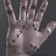 cosa_004.jpg STL file Wednesday Addams, The Thing, The Thing・3D print design to download