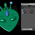 Gems-report.png Alian Pendant 3d printable Model