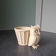 fc3dd4fa-583d-490d-8d2f-b26992be03d2.jpg Cute Owl Planter. With commercial license