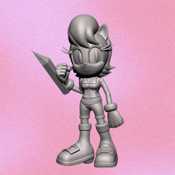 Archivo STL gratis Sonic - Soporte para el mando 🎮・Diseño imprimible en 3D  para descargar・Cults