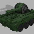 render1.png Desktop Tank (Print-in-Place)