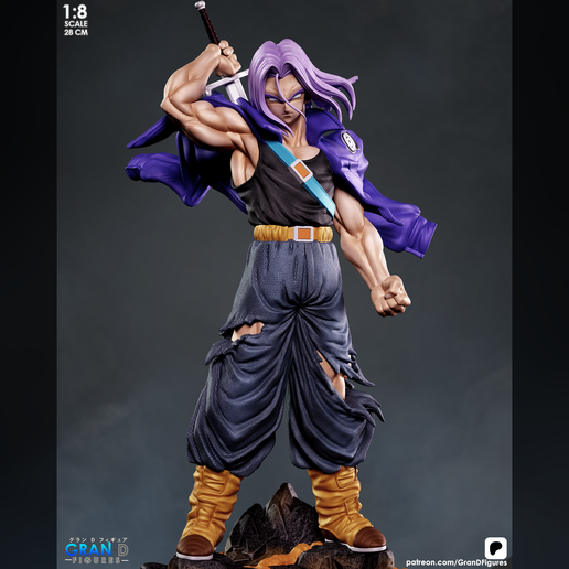 🔮 Future Trunks - Dragon Ball Z・ 3D File for 3D printing・Cults