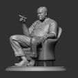 quarter02.jpg Tony Soprano Diorama 3D print model