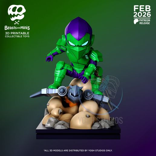 Ultimate Green Goblin Mini 3D Printer STL file