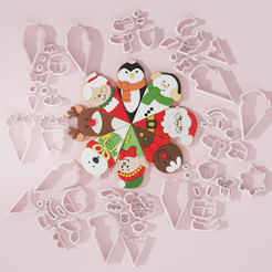 751_1.png Christmas COMBO Puzzle  Cookie Cutters