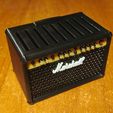 🔊 Marshall Guitar Pick Holder | 9 picks 🔊