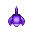 R4.stl Custom 3D Printable Model - Purple Dinosaur Character 3D print model