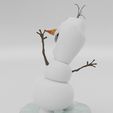 render 02.jpg Olaf from FROZEN 3D print model