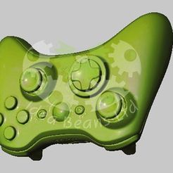 Xbox_controller_display_large.jpg Free STL file XBox 360 Controller 3D Scan・3D printable model to download