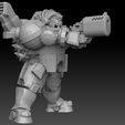 orc fat pistolier side.jpg STL-Datei Ork Astroknight Megapack・3D-Drucker-Vorlage zum herunterladen