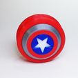 CapAmerica4.jpg Archivo STL YOYO Captain America・Modelo para descargar y imprimir en 3D
