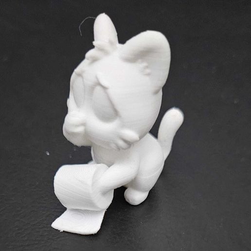 🐱 Cat Toilet Paper・ 3D File for 3D printing・Cults