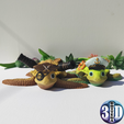 00.png Sailor and Pirate Captains, Turtles, Articulated, Flexy, Toy