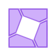 Flexible_60mmSquare.stl Square-Octagon Dissection, Hinged and Flexible Models: Functional and Playful