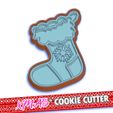 STOCKING A.jpg XMAS - SET OF 7 COOKIE AND FONDANT CUTTERS