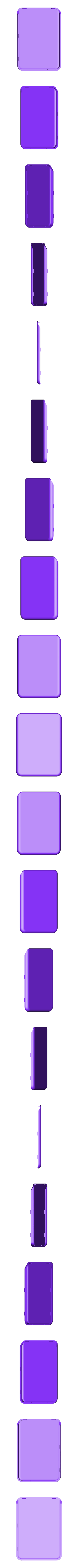 Etui CC CI - Dessous etui.stl Credit card and identity card wallet