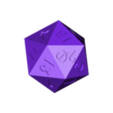 20_Sided_Dice.obj 20 Sided Dice