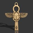Ankh-cross-scarab-Pendant-01.jpg Ankh cross  scarab wing  Pendant