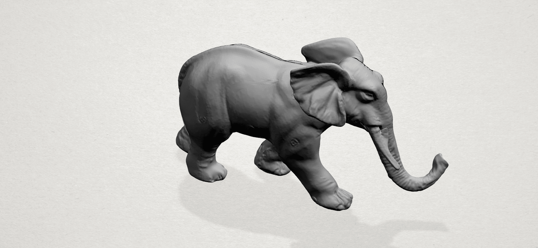 Elephant 01 -A04.png Free 3D file Elephant 01・Template to download and 3D print, GeorgesNikkei