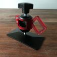 marsholderpsd3.jpg Free STL file Elegoo Mars Build Plate Angled Holder・3D printer design to download