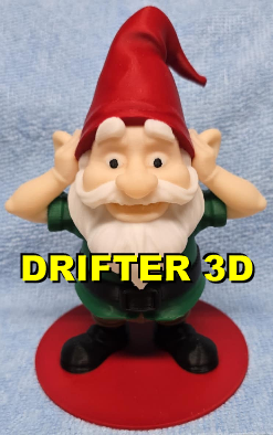 Hear No Evil Gnome - Multicolor 3D model