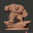 09.jpg Fichier STL La chose de haute qualité - Les quatre fantastiques - Marvel Comic・Plan pour imprimante 3D à télécharger