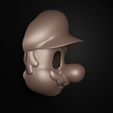 5.png Super Mario Cosplay Costume Face Mask 3D print model