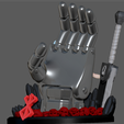 2.png GUTS HAND WITH PUCK BERSERK PS4 PS5 CONTROLLER HOLDER FANTASY CHARACTER 3d print