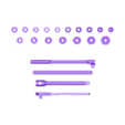 Poignée de clé à tête 11 IN.obj 21-piece socket set