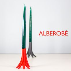 ALBEROBE 3D file Alberobè | candle holder・3D printer model to download