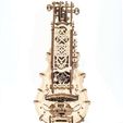 02-Hurdy-Gurdy-891x1024.jpg Hurdy-Gurdy - Modèle de puzzle mécanique en bois 3D DIY