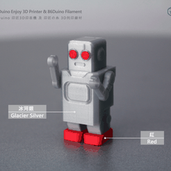 Capture d’écran 2018-03-29 à 10.06.57.png Free STL file Classic Robot・3D print design to download