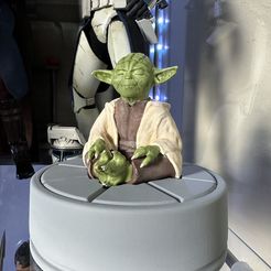 0F0E1B6B-D453-445D-9961-09928D9E8A32.jpeg 3D file Master Yoda and meditation chair・Design to download and 3D print