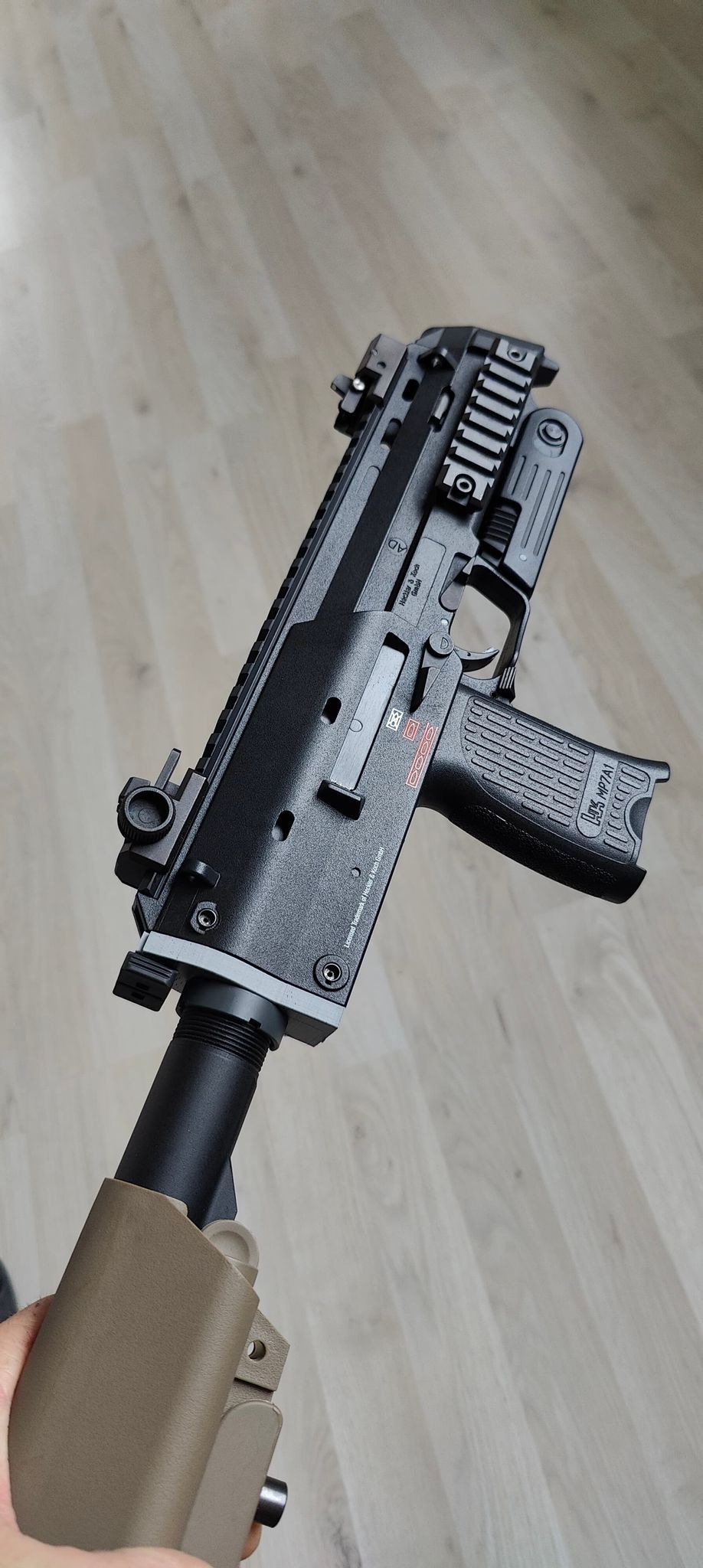 STL file KWA MP7 stock adapter・3D print model to download・Cults