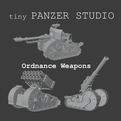ordnance.png Archivo 3D Portaarmas de artillería・Plan para descargar y imprimir en 3D