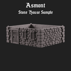 sample_cover.png Archivo 3D gratuito Casas de piedra Asmont - Muestra・Idea de impresión 3D para descargar