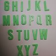 ABECEDARIO-FOTO.jpg STL file Simple uppercase alphabet- Abecedario mayuscula simple・3D printable model to download