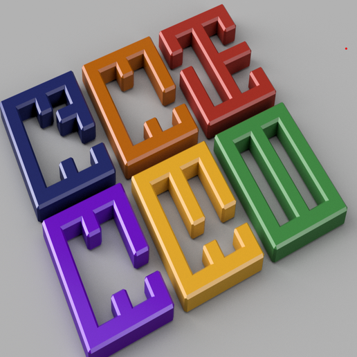 Gordian knot with Bevelled Edges