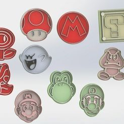 4949476649729109129_121.jpg STL file Cutters Kit Mario・3D printable model to download