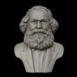 09.jpg Karl Marx 3D printable sculpture 3D print model