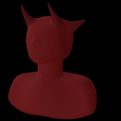 3D file Red demon. 🤘 ・Model to download and 3D print・Cults